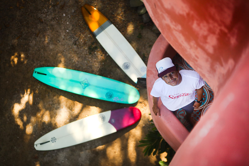 Sunshinestory; Israel Preciado (Surfer, Property Manager, Model) in Mexico