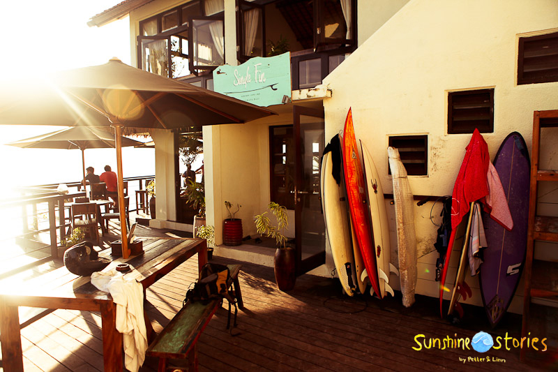Sunshinestory; Helle & Tai (Single Fin Uluwatu, Pro Surfer, Musician, Graphic Designer) on Bali