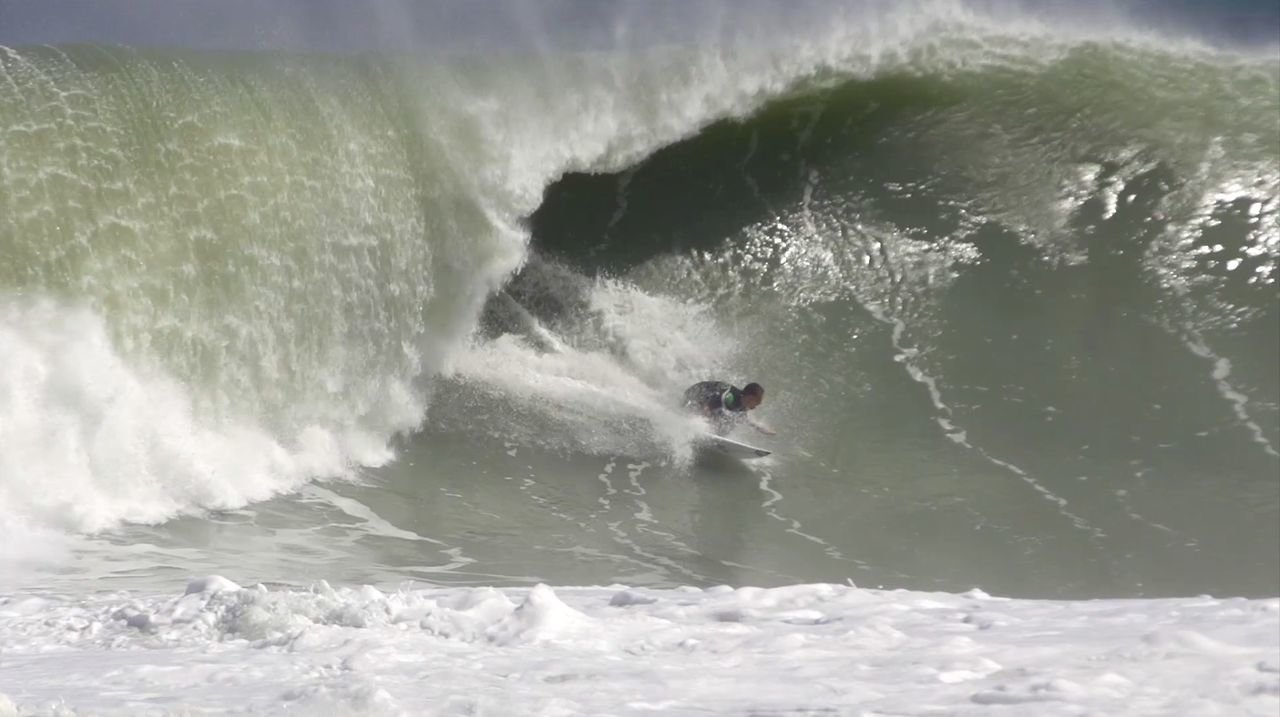 Hurricane Sandy surf