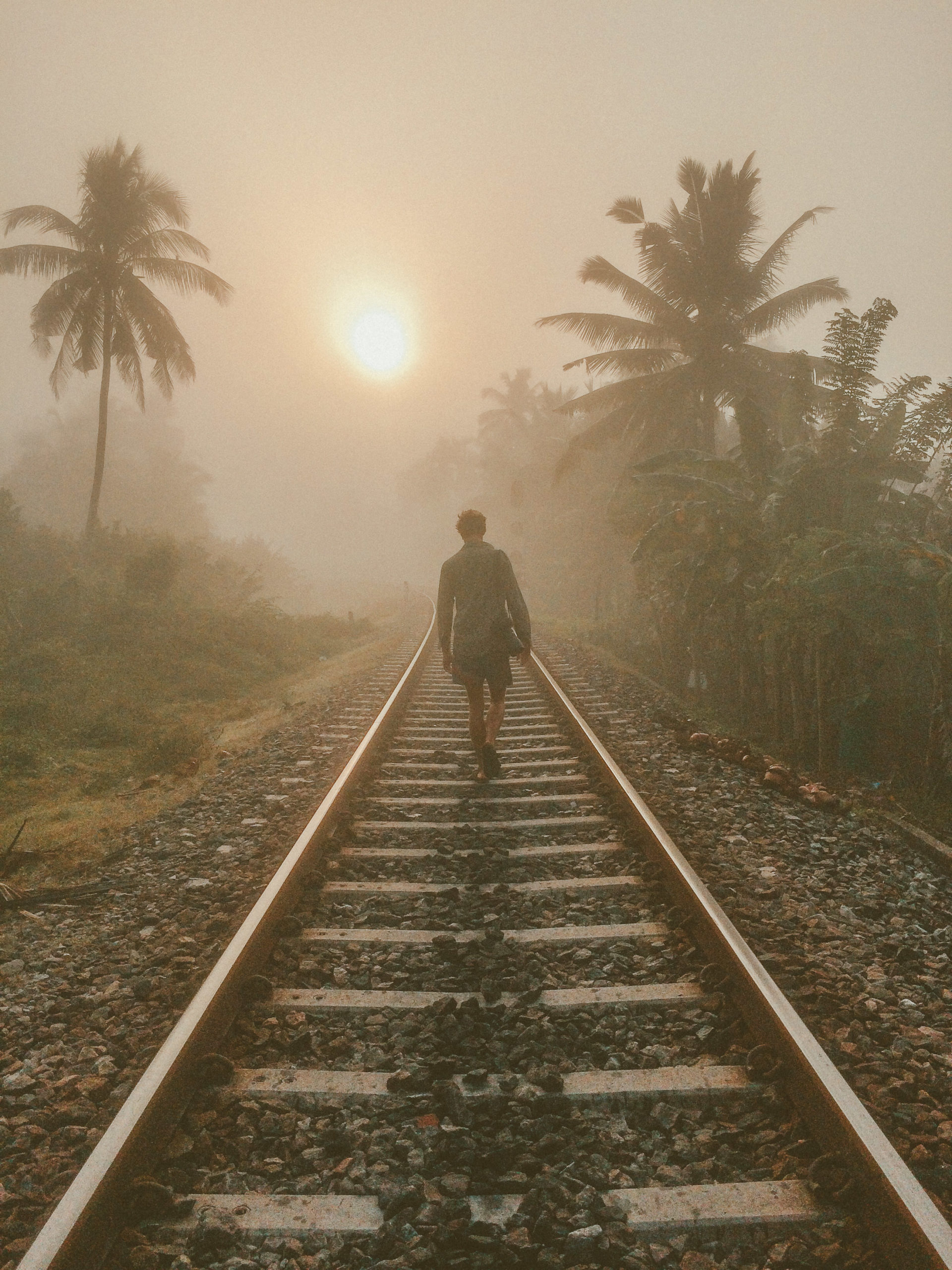 Sri Lanka-Railroad-Ahangama-Midigama-Galle-Road-Train-Sunrise-Blog-3085